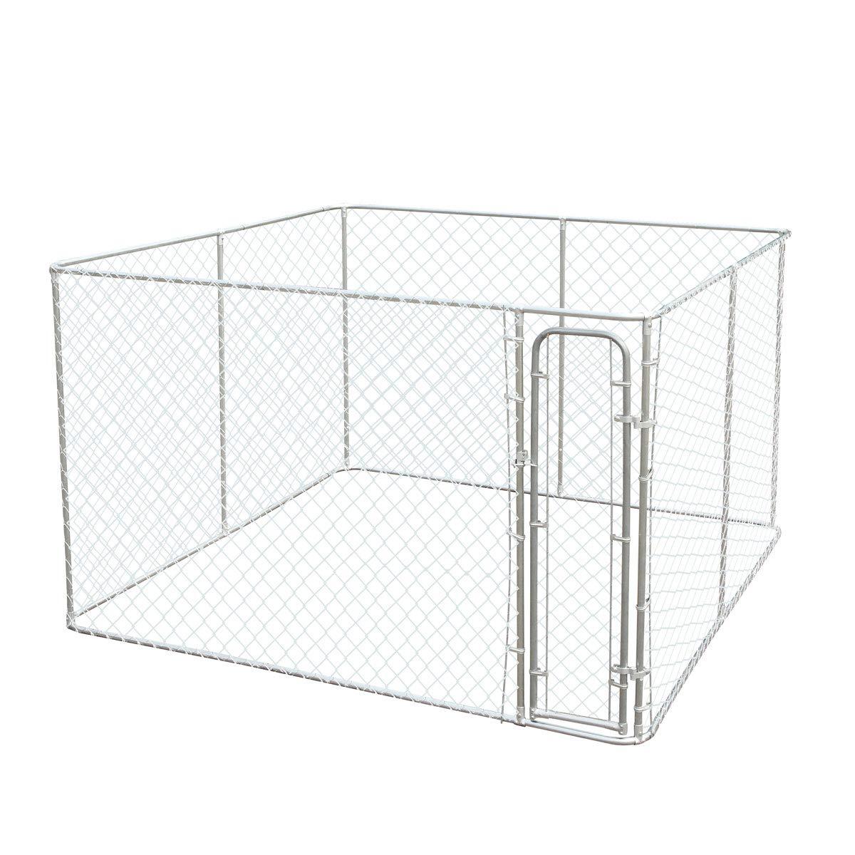 BWM.Co LarOutdoor Dog Pet Playpen Exercise Play Yard CaKennel Fence