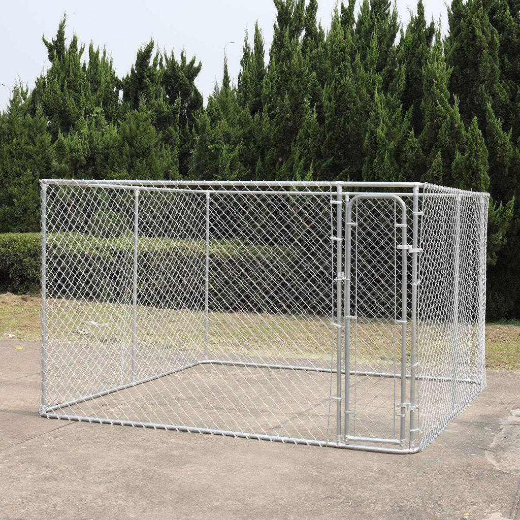 BWM.Co LarOutdoor Dog Pet Playpen Exercise Play Yard CaKennel Fence