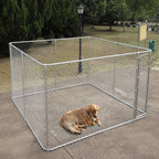 BWM.Co LarOutdoor Dog Pet Playpen Exercise Play Yard CaKennel Fence