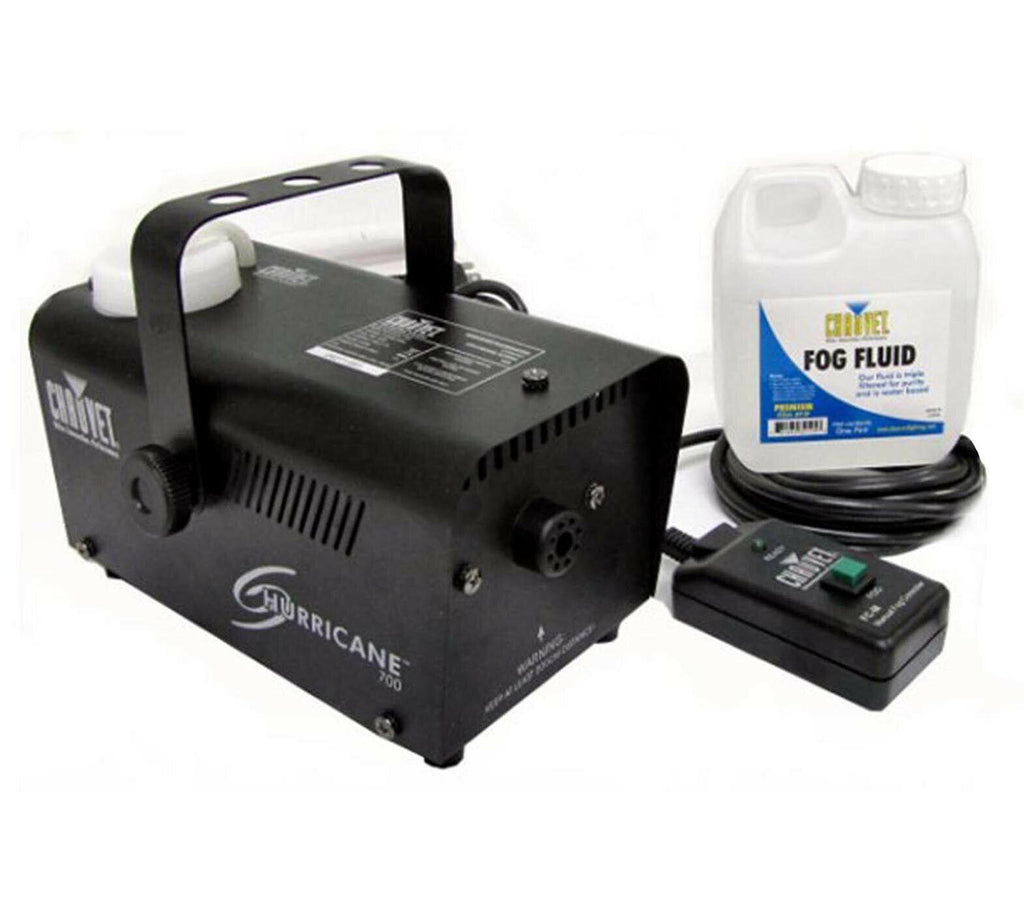 American DJ Mini Dekker RGBW LED Moonflower Light w/ Chauvet DJ H700 Fog Machine