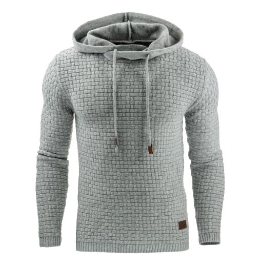 2021 Autumn Men's Hoodies Slim Hooded Sweatshirts