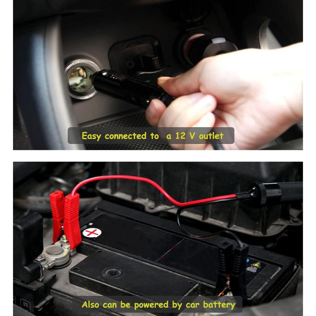 12V 3 T Electric Car Jack 42cm Lifting with Air Wrench Pump fit SUV Off闁炽儲鍘緊ad Car
