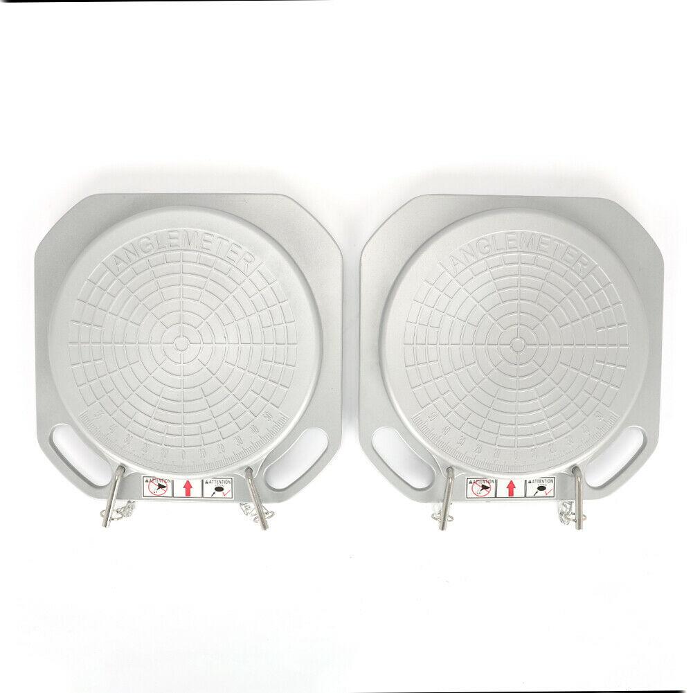 One Pair Durable Car Front End Wheel Alignment Turntable Turn Plates Tools