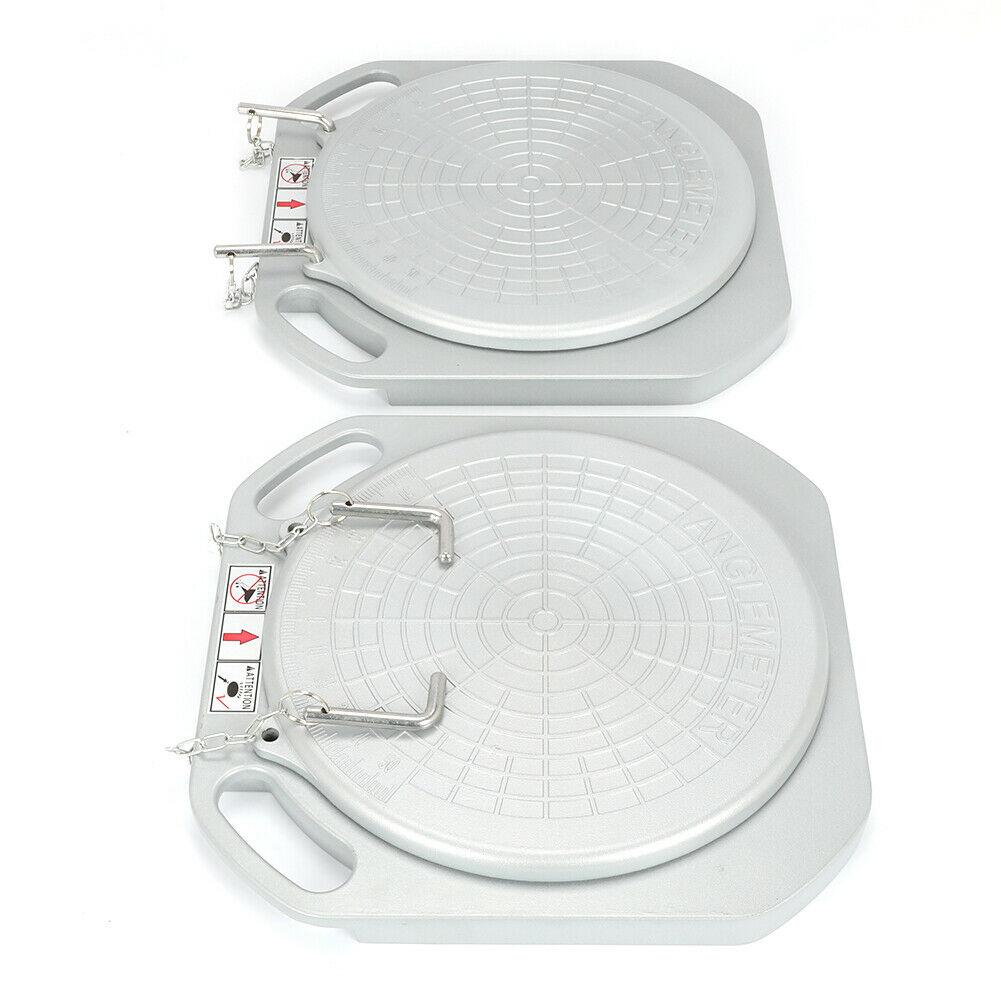 One Pair Durable Car Front End Wheel Alignment Turntable Turn Plates Tools