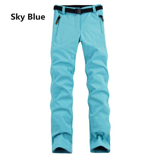 Women's Clothing - Winter Thick Warm Fleece Softshell Pants