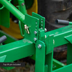 titan tractor drawbar with suitcase weight brackets | 2" receiver | cat 1 3-pt