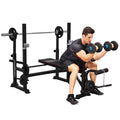 Multifunctional Strength Training Fitness Equipment Weightlifting Bed Set