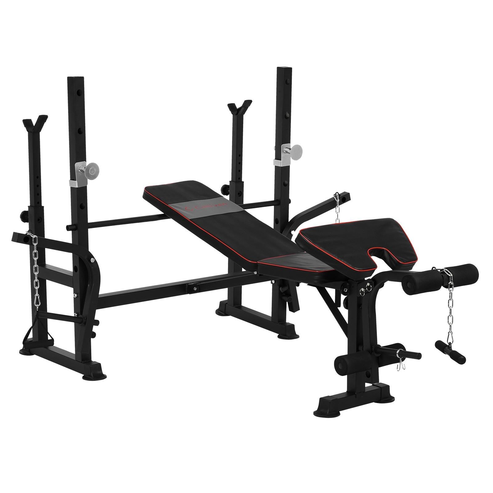 Multifunctional Strength Training Fitness Equipment Weightlifting Bed Set