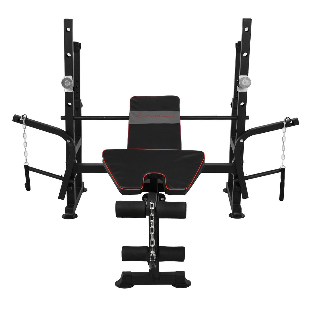 Multifunctional Strength Training Fitness Equipment Weightlifting Bed Set