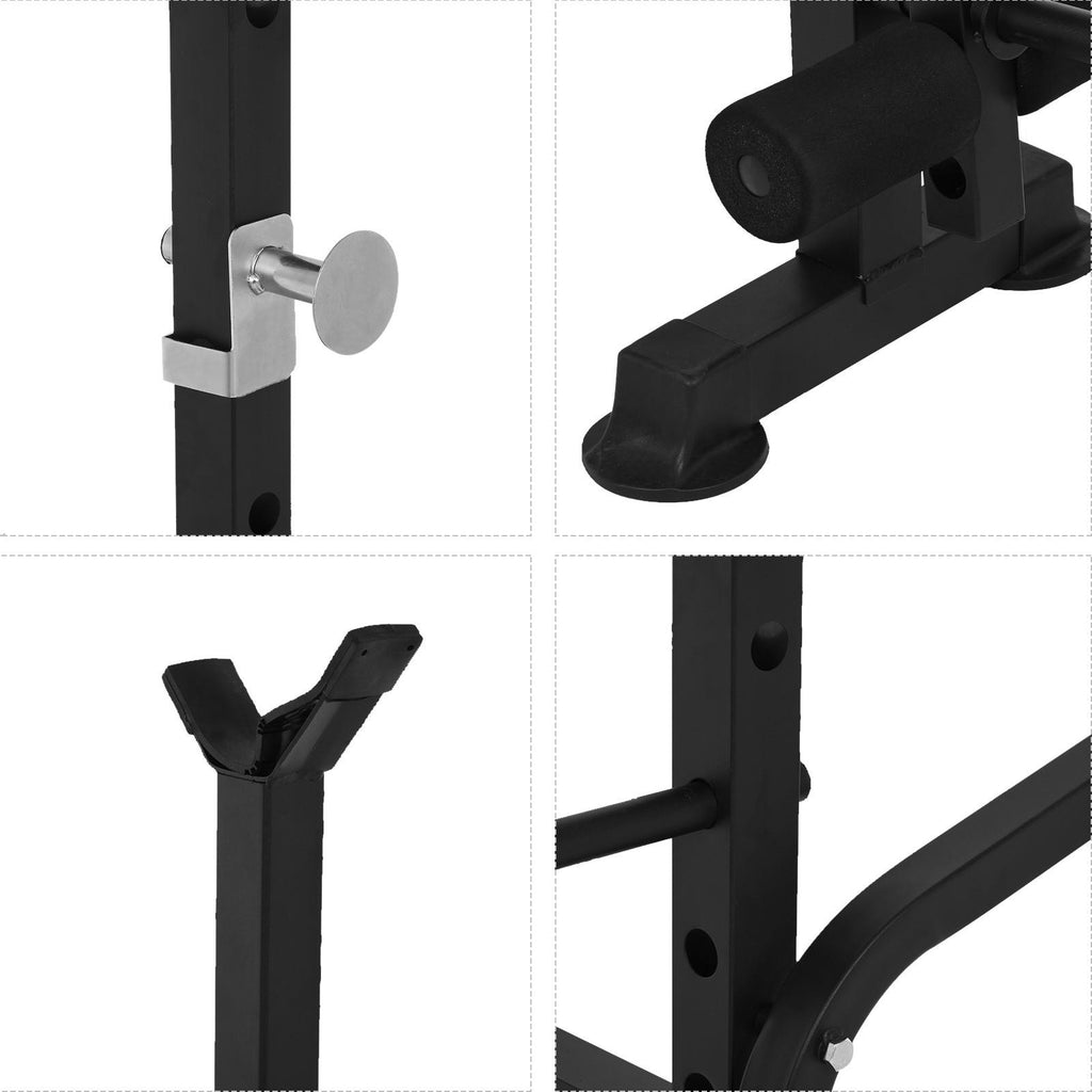 Multifunctional Strength Training Fitness Equipment Weightlifting Bed Set