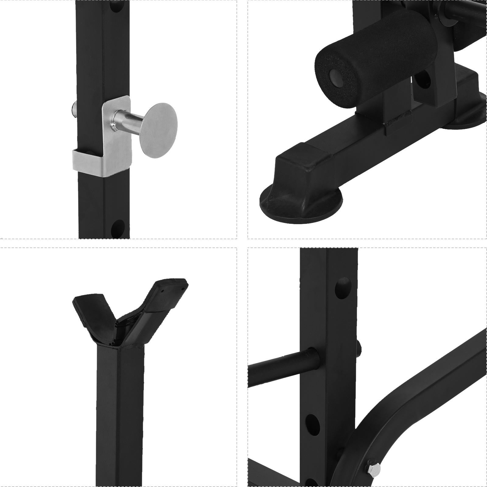 Multifunctional Strength Training Fitness Equipment Weightlifting Bed Set