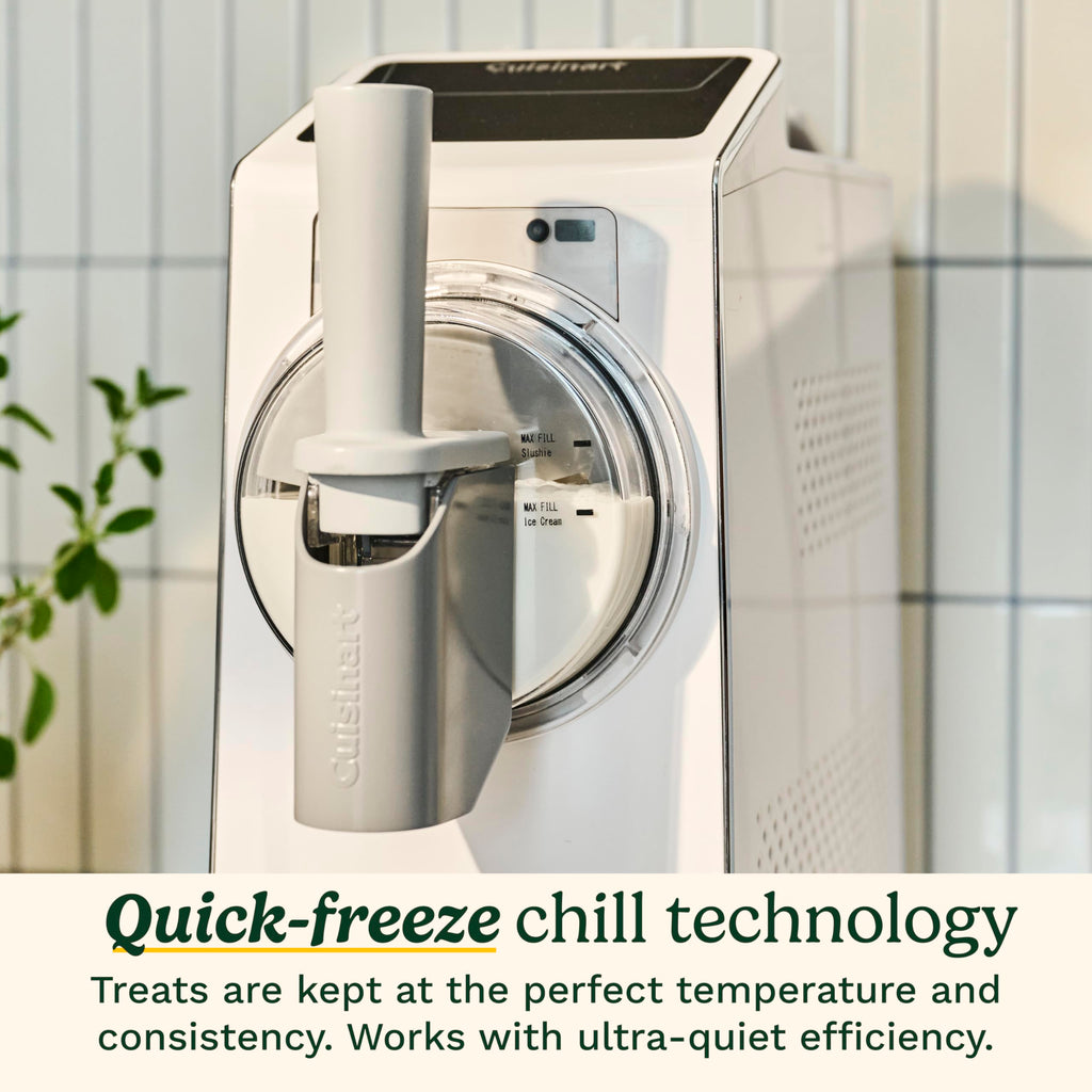 6-in-1 Slushy & Soft-Serve Maker, Ice Cream Maker Machine Makes Soft-Serve Ice Cream, Slushies, Sorbet and More, -Freeze Chill Technology Maintains Perfect Temperature, ICE-200