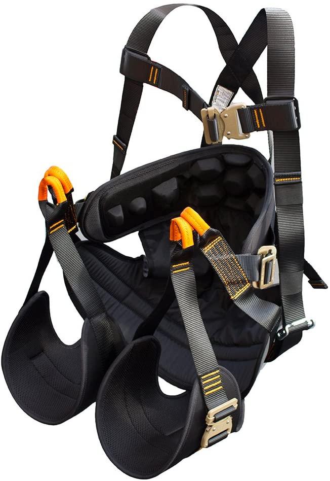 Fusion Climb Pro Backyard Zip Line Kit Harness Lanyard Trolley Bundle FK-A-HLT-44