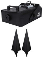 American DJ VF1600 Mobile DMX Fog Machine W/ Wired &amp; Wireless Remotes+(2) Scrims