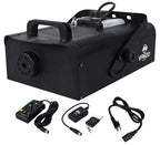 American DJ VF1600 Mobile DMX Fog Machine W/ Wired &amp; Wireless Remotes+(2) Scrims