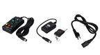 American DJ VF1600 Mobile DMX Fog Machine W/ Wired &amp; Wireless Remotes+(2) Scrims