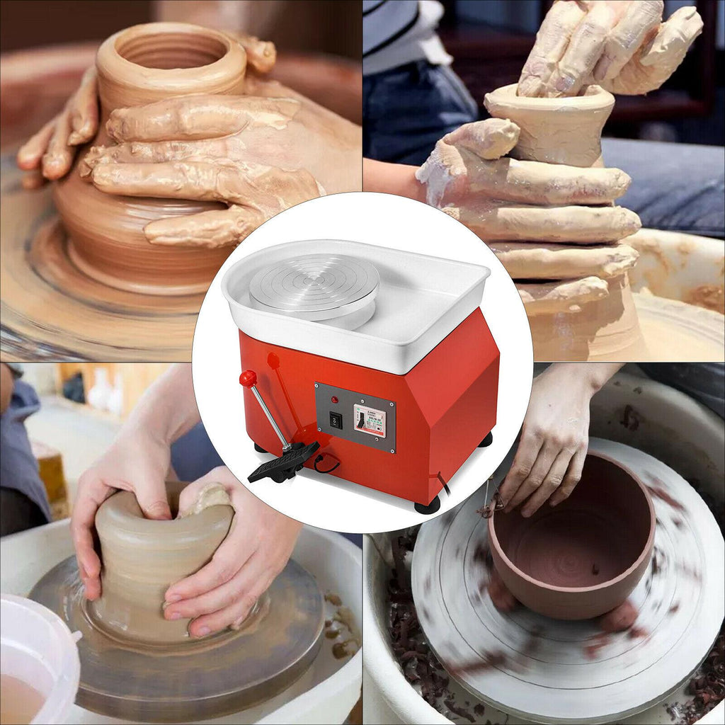 new 280w pottery wheel ceramic drawing machine school ceramic tool foot pedal