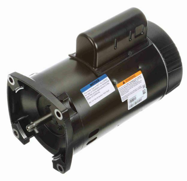 b2854v1 century 1.5 hp 3450 rpm 56y frame 115/230v square flange pool motor