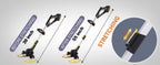 Weed Wacker Cordless, Battery Powered Weed Eater with Blades, Trimmer/Edger/Mower 3 in 1, 5.2lbs Lightweight