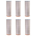 unicel 102 square feet sta-rite flo replacement pool filter cartridge (6 pack)