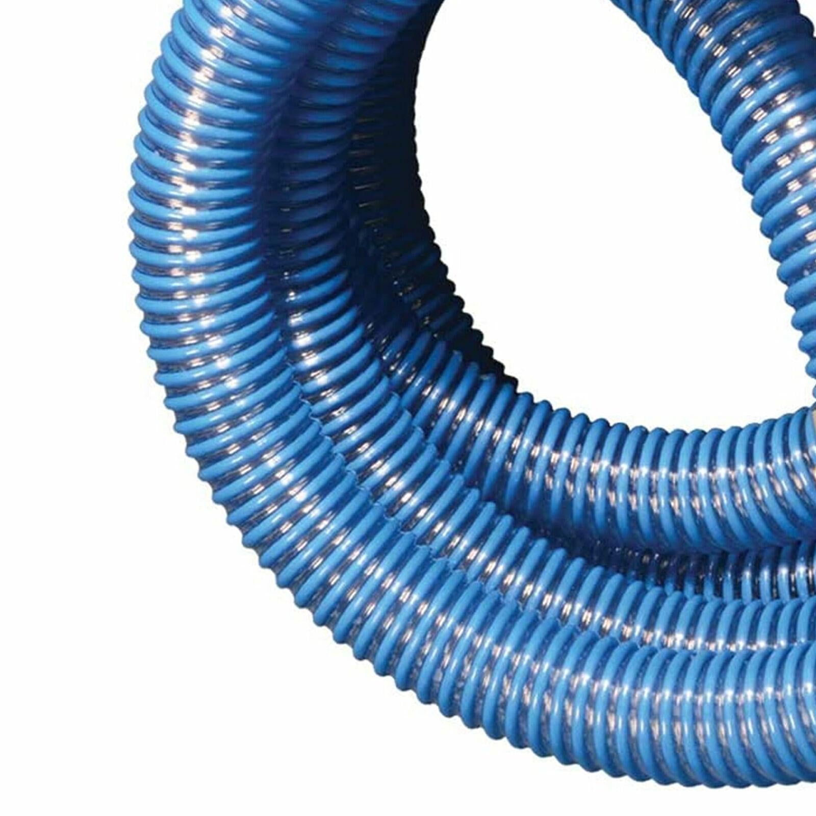 apache 98106501 2 inch diameter 20 foot pvc flexible pool hose, blue (2 pack)