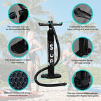 FunWater Inflatable 106×33"×6" Ultra-Light (17.6lbs) SUP for All Skill Levels Everything Included with Stand Up Paddle Board, Ad