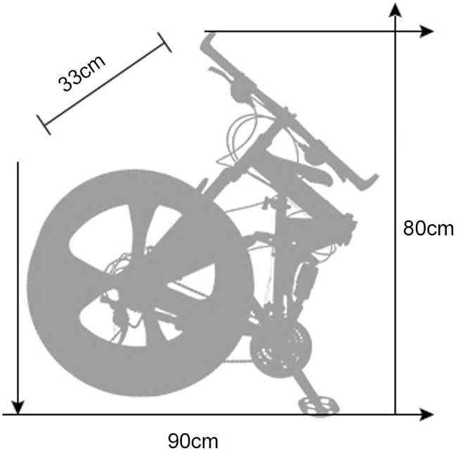 Bike Mountain 20/24/26 inch Adult Foldable Front and Rear Double disc Brakes Double Shock Absorber Commuting Comfortable