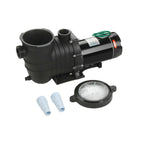 1.5 hp swimming pool pump spa water 110 volt outdoor above ground strainer motor