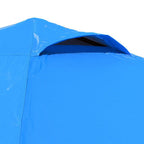 10 ft. x 10 ft. Blue Straight Leg Heavy-Duty Instant Canopy Event Tent with Rolling Bag