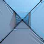 10 ft. x 10 ft. Blue Straight Leg Heavy-Duty Instant Canopy Event Tent with Rolling Bag