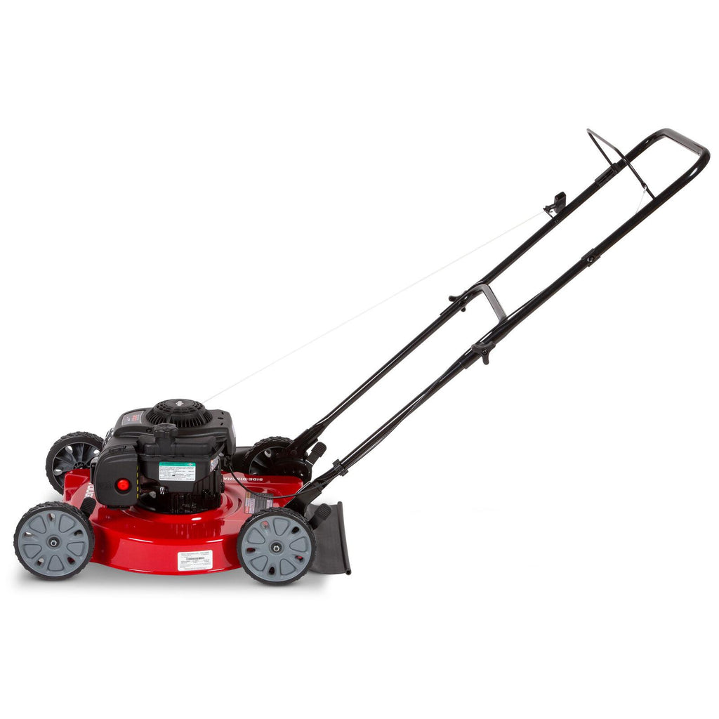 Hyper Tough 20 inch Side Discharge Push Mower with and Stratton Engine