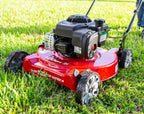 Hyper Tough 20 inch Side Discharge Push Mower with and Stratton Engine
