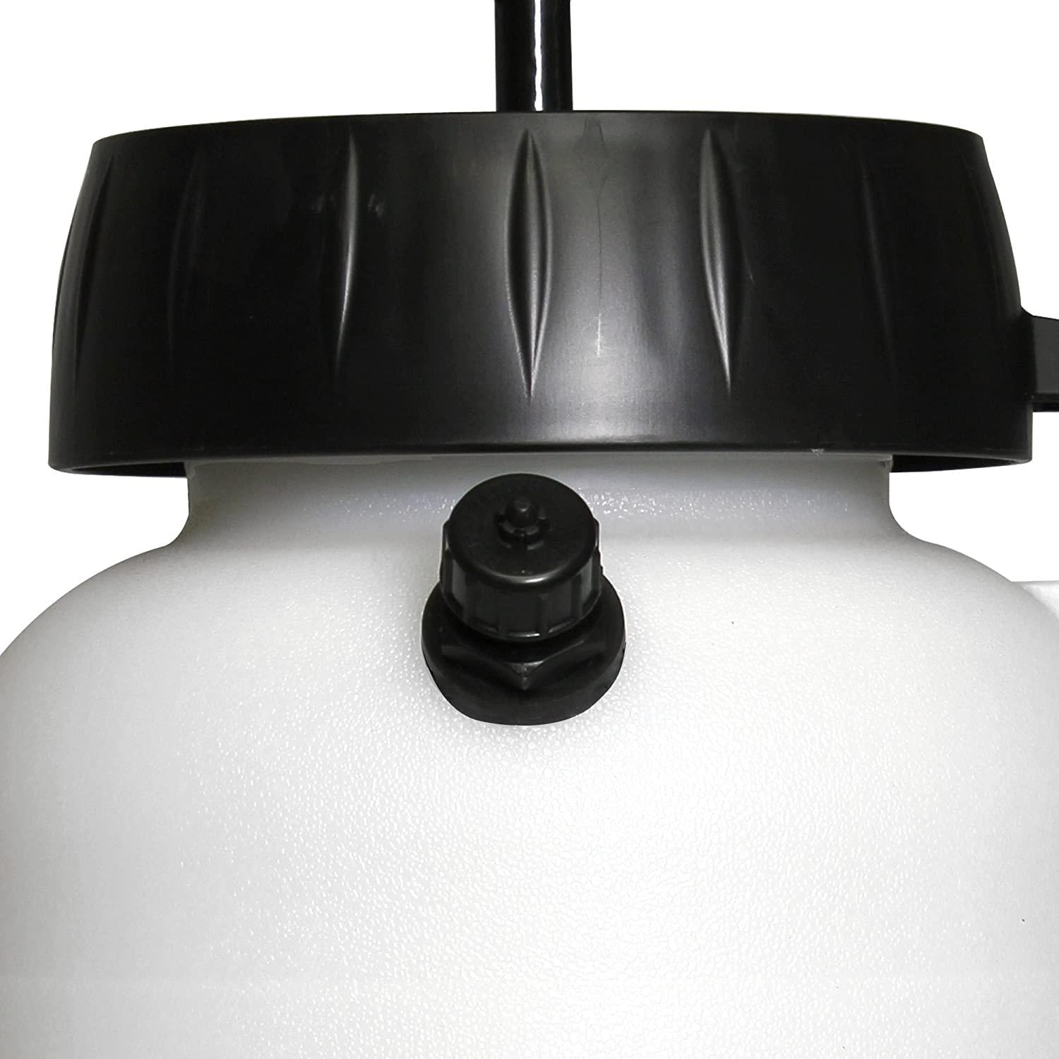 chapin international 22240xp 2-gallon industrial acid staining sprayer with pressure relief valve for acid staining, translucent white