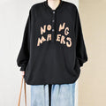 Loose Cotton Sweatshirt