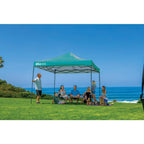 Solo100 10 ft. x 10 ft. Turquoise Straight Leg Canopy