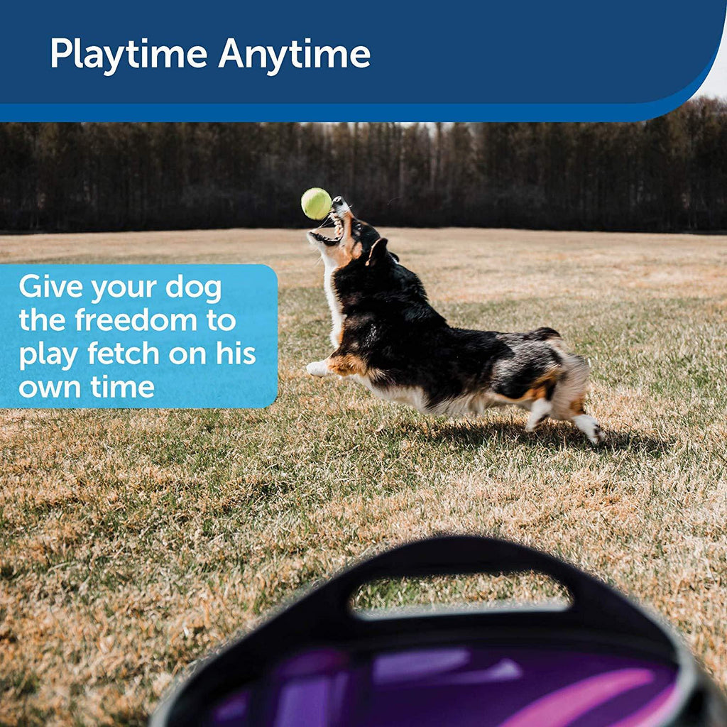 PetSafe Automatic Ball Launcher Dog Toy, Tennis Ball Throwing Machine for Dogs in Easy-Open Packaging