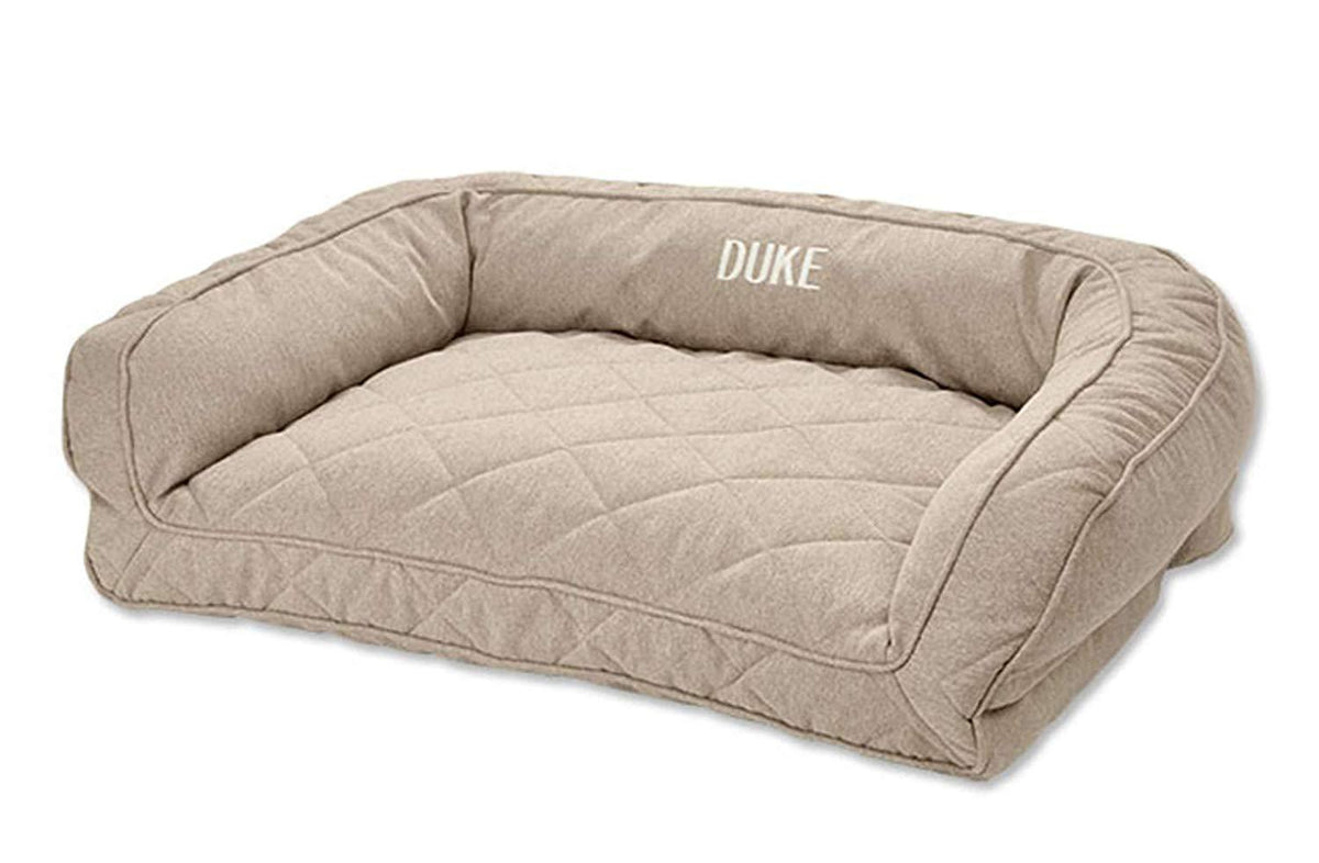 Orvis Comfortfill-eco Bolster Dog Bed/Small Dogs Up to 40 Lbs.