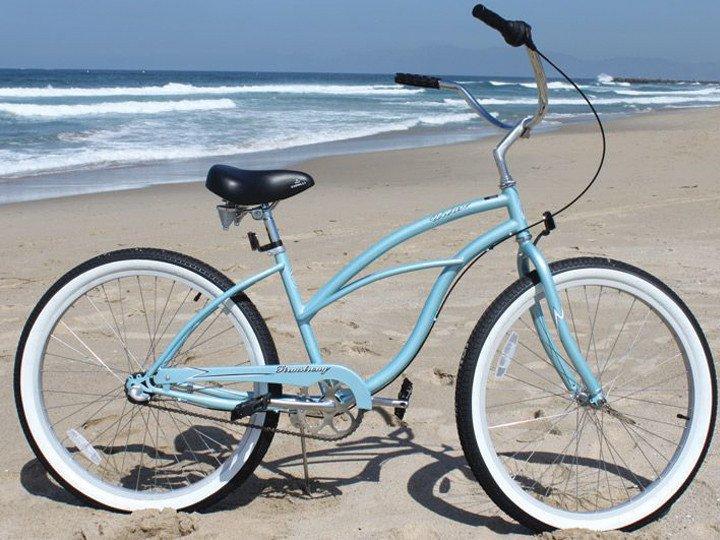 Firmstrong Urban Lady, 24", Women's, Three Speed, Baby Blue