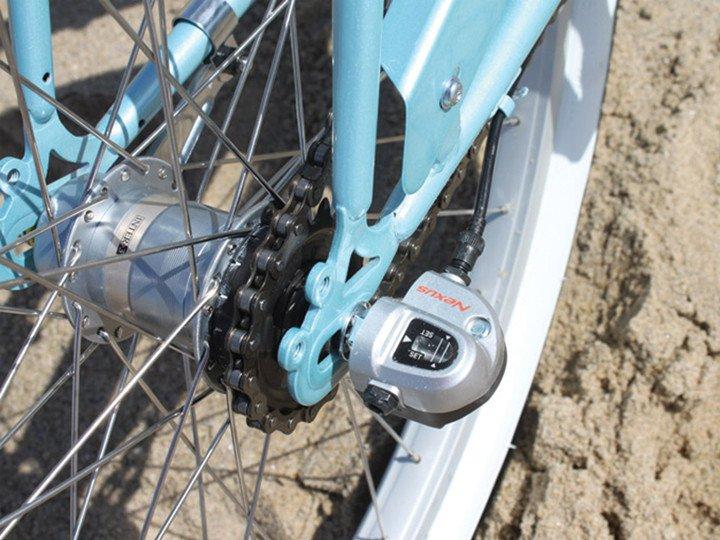 Firmstrong Urban Lady, 24", Women's, Three Speed, Baby Blue