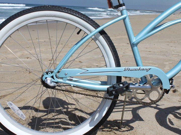 Firmstrong Urban Lady, 24", Women's, Three Speed, Baby Blue