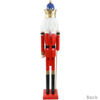 Sunnydaze Balthazar the Protector Indoor Decorative Traditional Christmas Wooden Nutcracker Statue, 48-Inch