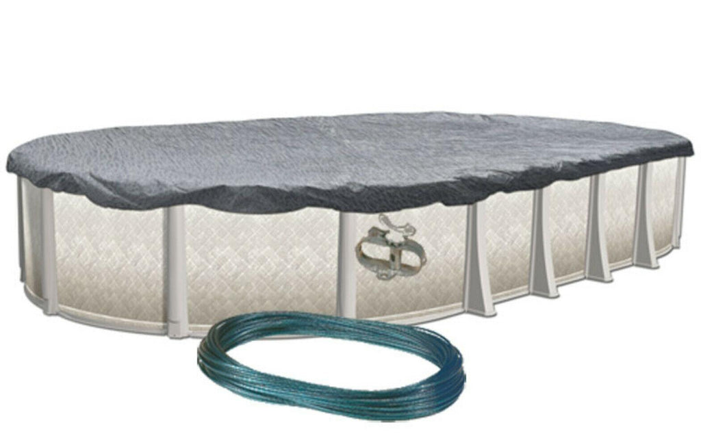harris pool products hi-tech micro-mesh winter covers for above ground pools