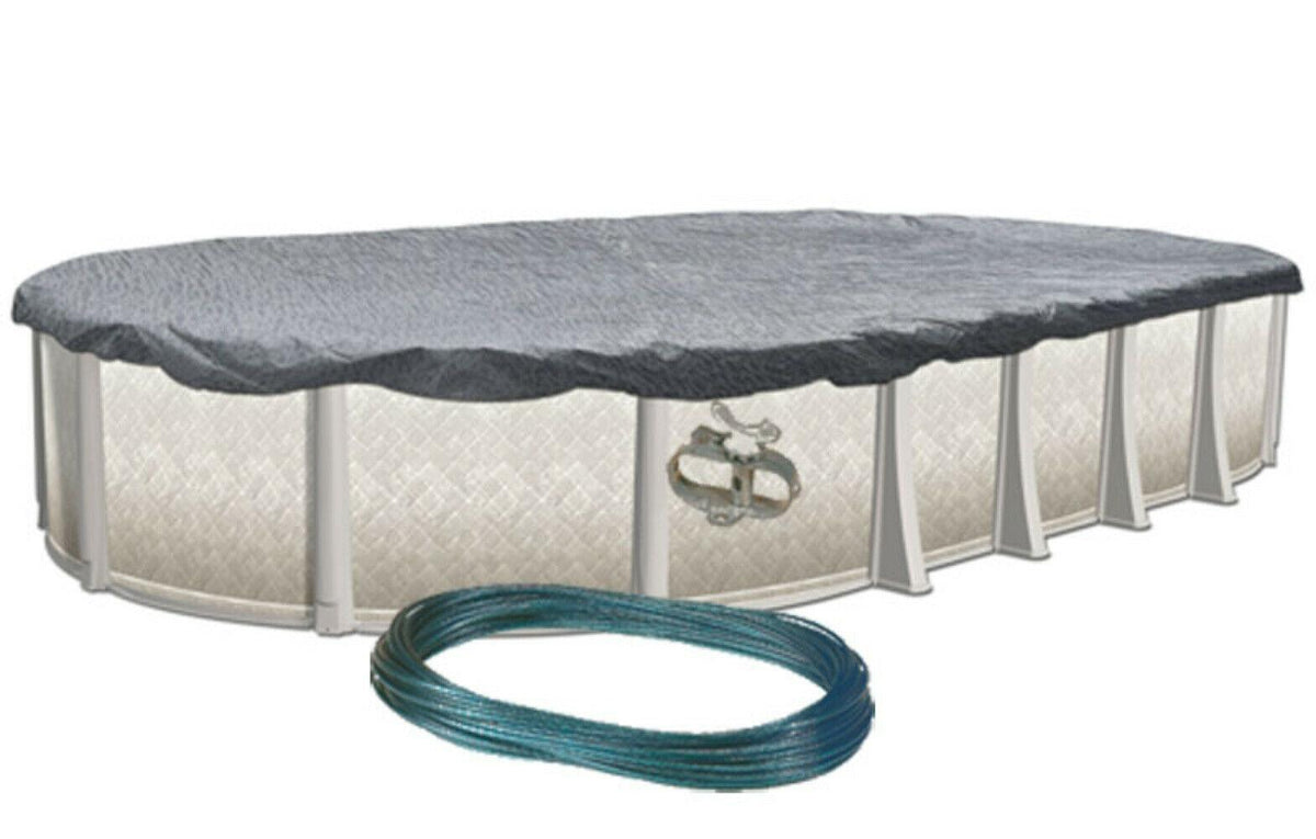 harris pool products hi-tech micro-mesh winter covers for above ground pools