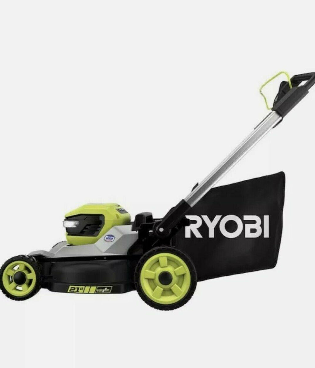 RYOBI RY401200 Push Lawn Mower Kit 21 inch 40-Volt w/ Battery and Charger $499