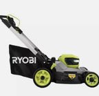 RYOBI RY401200 Push Lawn Mower Kit 21 inch 40-Volt w/ Battery and Charger $499