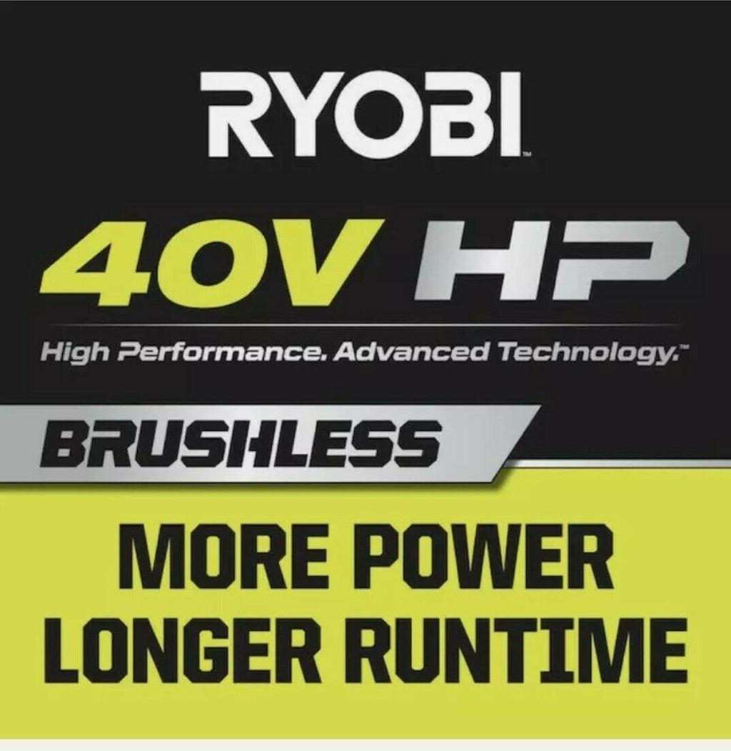 RYOBI RY401200 Push Lawn Mower Kit 21 inch 40-Volt w/ Battery and Charger $499