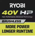 RYOBI RY401200 Push Lawn Mower Kit 21 inch 40-Volt w/ Battery and Charger $499