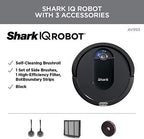 Shark AV993 IQ Robot Vacuum, Self Cleaning Brushroll, Advanced Navigation, Perfect for Pet Hair, Compatible with Alexa, Wi Fi , Black