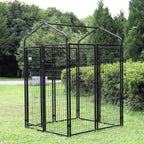 Sandinrayli Medium Outdoor Dog Kennel Cat Pet Shelter Waterproof Cover Shade Enclosure House Cage