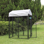 Sandinrayli Medium Outdoor Dog Kennel Cat Pet Shelter Waterproof Cover Shade Enclosure House Cage